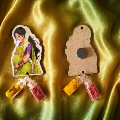 Magnet Kum Kum Bottle Return Gifts for Wedding & Navratri Functions Chennai