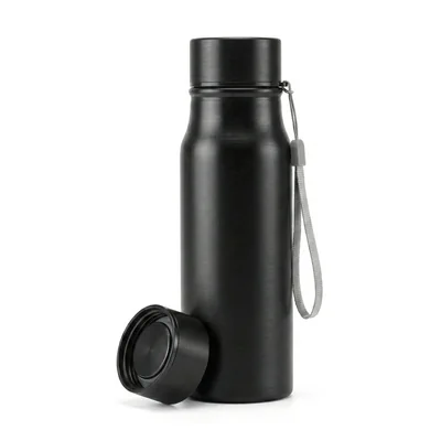 Black water bottle premium look for event gifting Chennai OMR