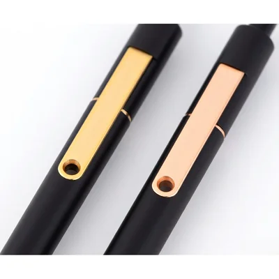 Silver Premium Dot-Clip Metal Pen