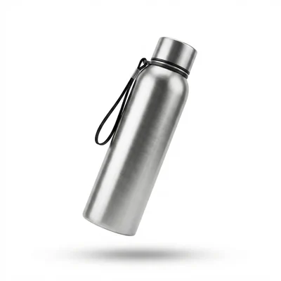 Silver steel water bottle 139 rs budget friendly corporate gifting Chennai Thoraipakkam