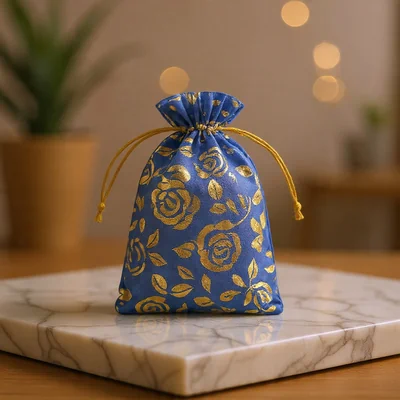 ProKart Premium Jewellery Pouch Organza Party Favor | Shagun Potli Bags | Gift Pouches for Return Gifts | Dry Fruits Packing (Mixed Color, Pack of 30) chennai
